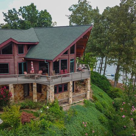 Stonecrest Lodge Lake Front Home With Private Boat Dock Hiawassee Exterior foto